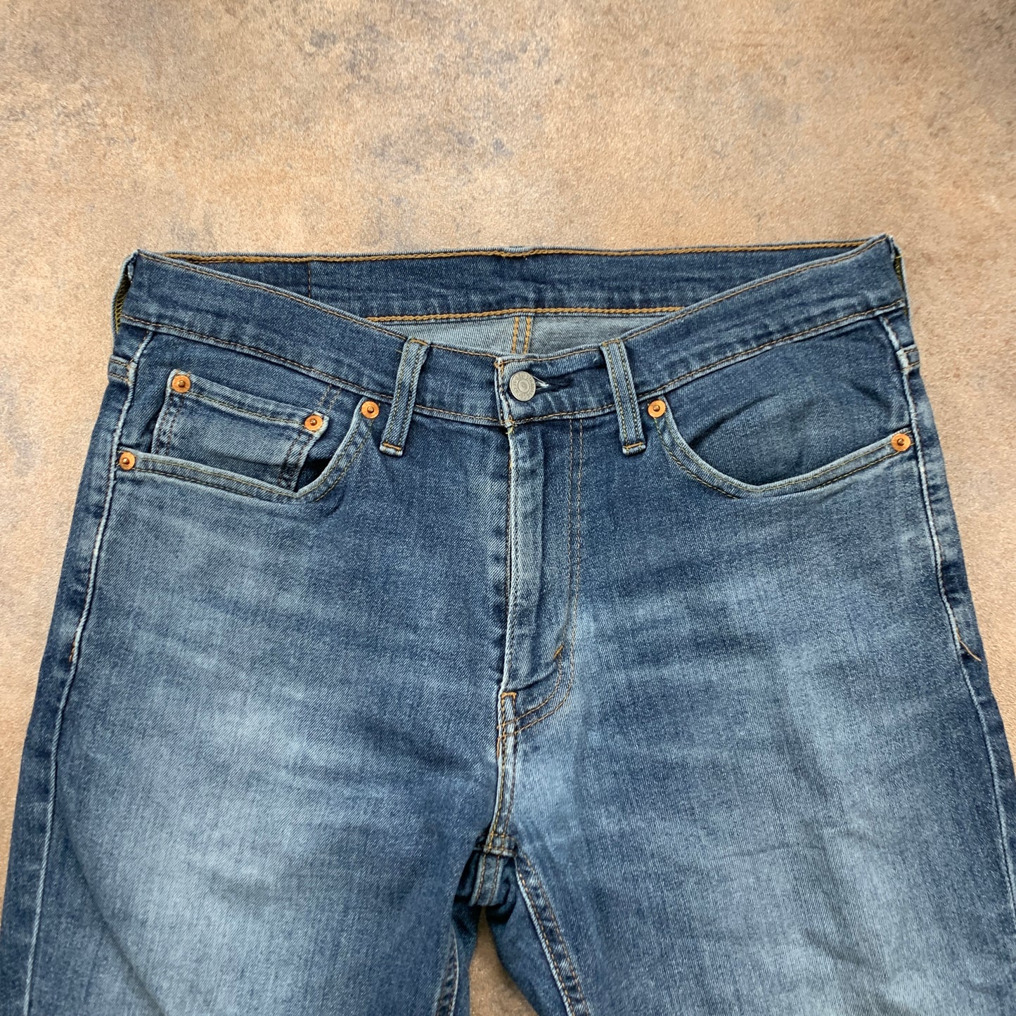 LEVI'S 541 Jeans W32 L30 Mens Slim Fit Tapered Blue