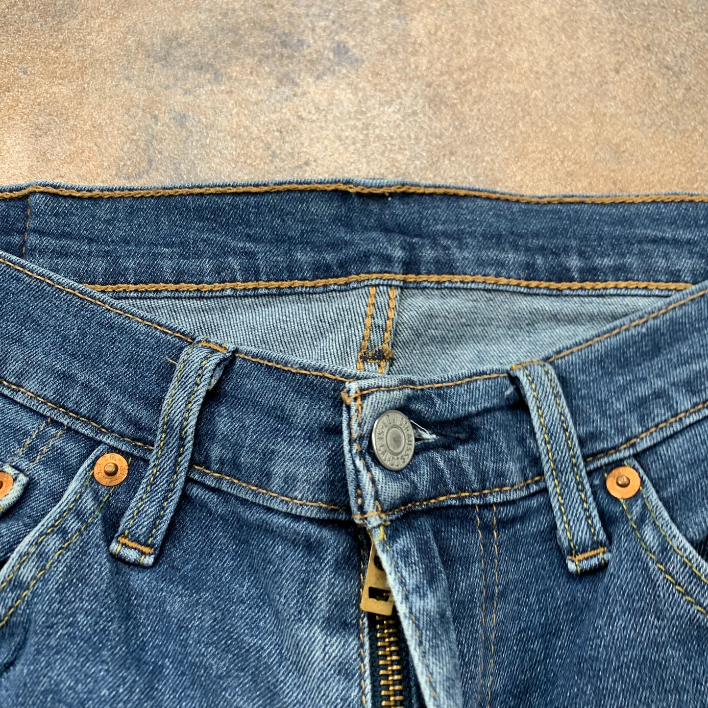 LEVI'S 541 Jeans W32 L30 Mens Slim Fit Tapered Blue