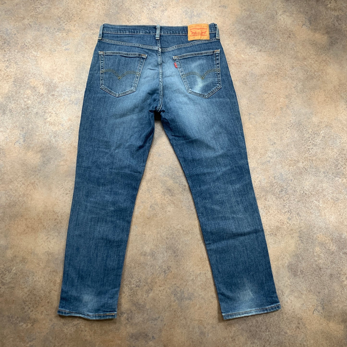 LEVI'S 541 Jeans W32 L30 Mens Slim Fit Tapered Blue