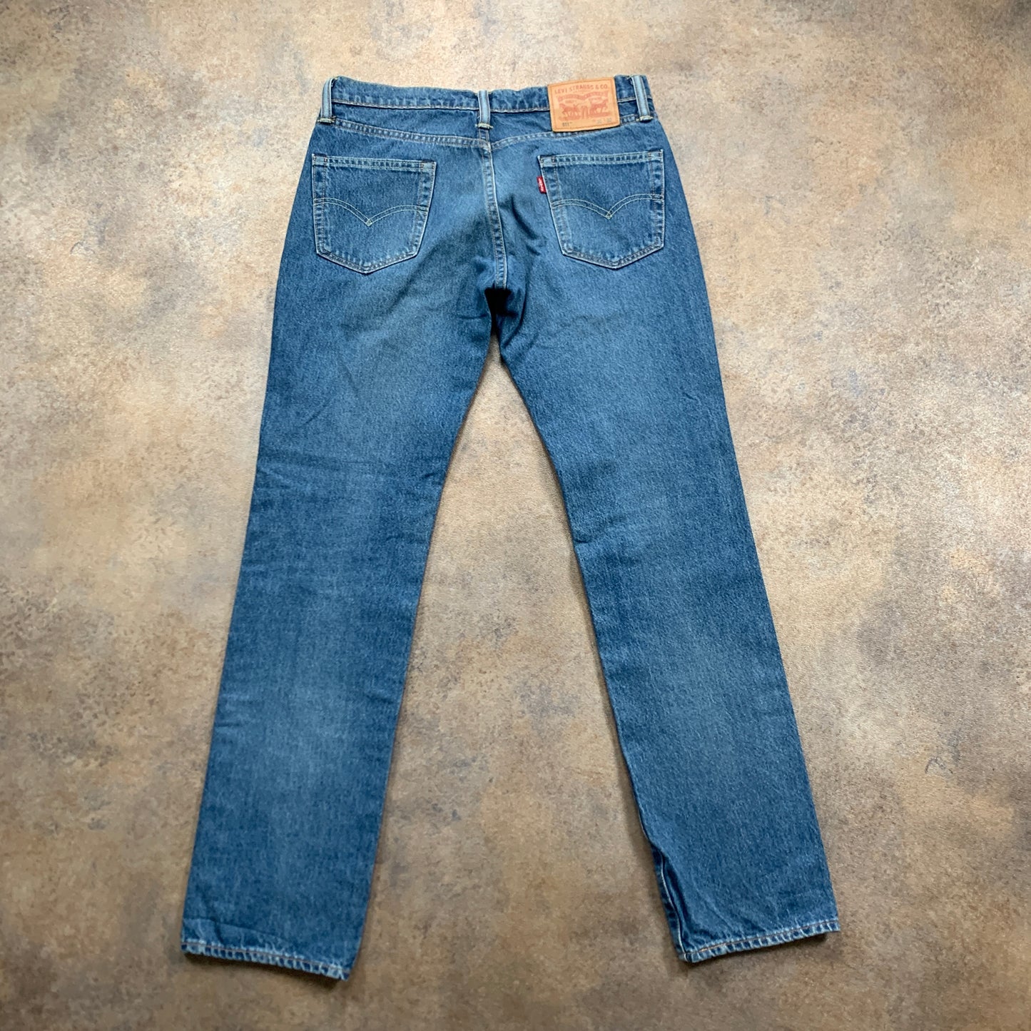 LEVI'S 511 Jeans W30 L31 Mens Slim Fit Blue