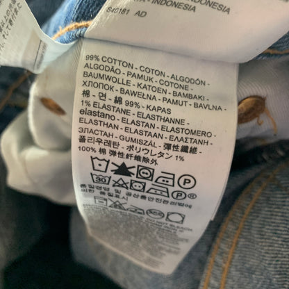 LEVI'S 511 Jeans W30 L31 Mens Slim Fit Blue