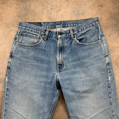 Vintage LEVI'S 581 Jeans W34 L34 Mens Regular Fit Straight Blue