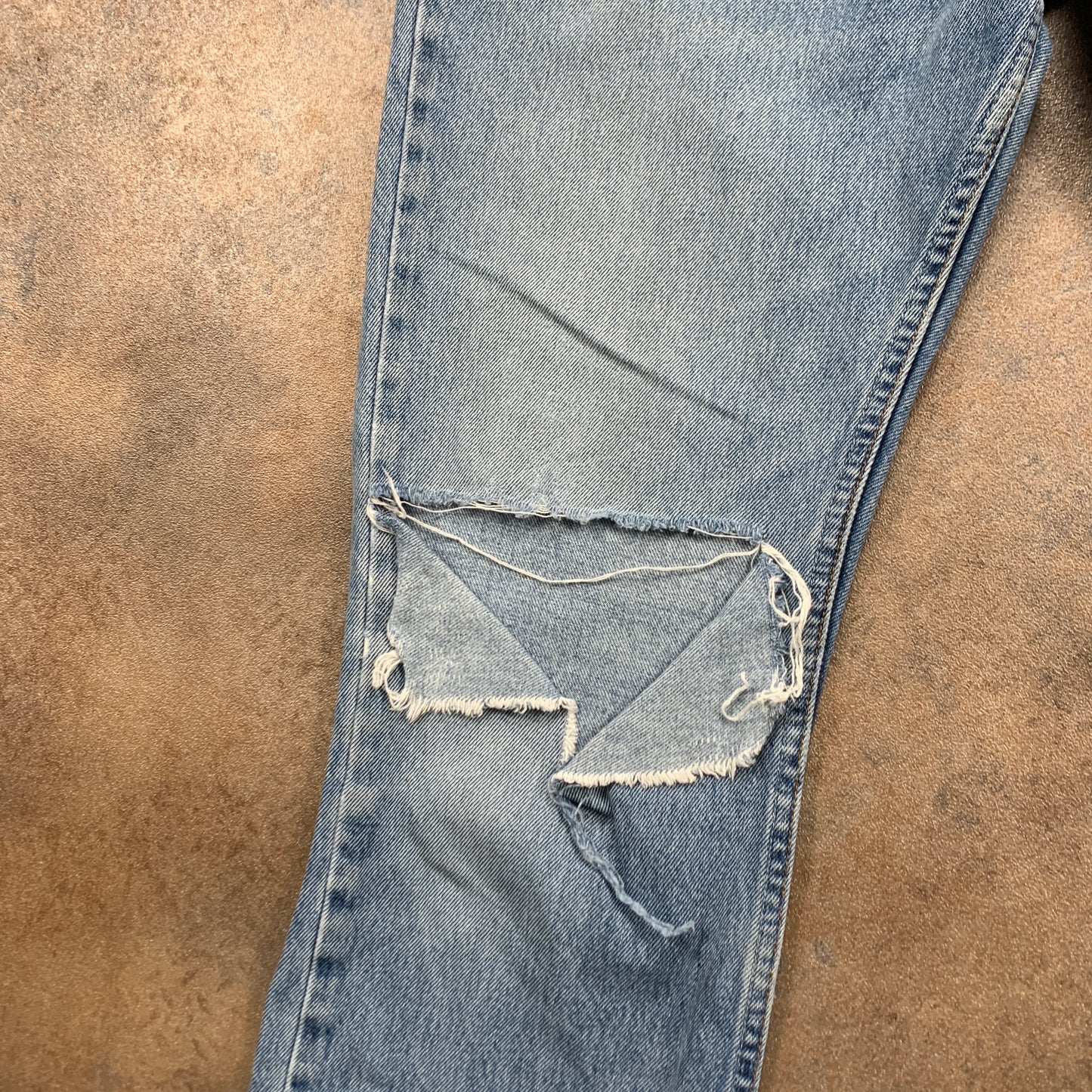 Vintage LEVI'S 581 Jeans W34 L34 Mens Regular Fit Straight Blue