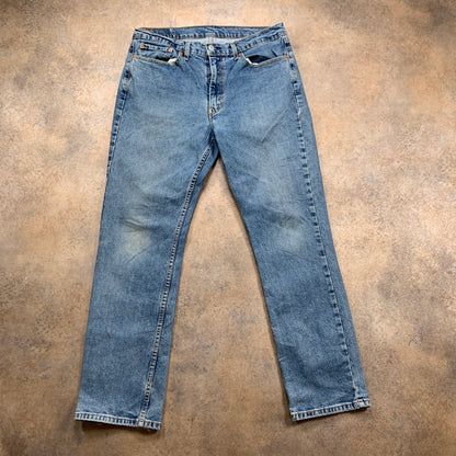 LEVI'S 514 Jeans W36 L30 Mens Regular Fit Straight Blue