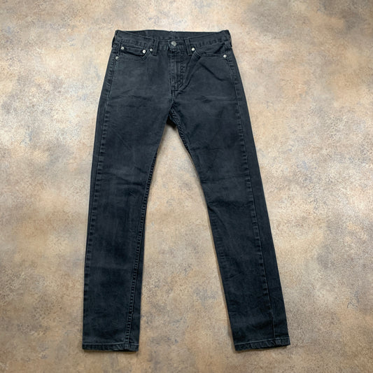 LEVI'S 510 Jeans W32 L30 Mens Skinny Fit Grey