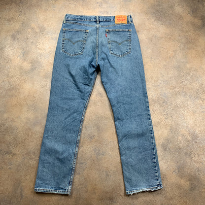 LEVI'S 514 Jeans W36 L30 Mens Regular Fit Straight Blue