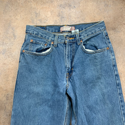 Vintage LEVI'S 550 Jeans W28 L30 Mens Relaxed Fit Straight Blue 90s