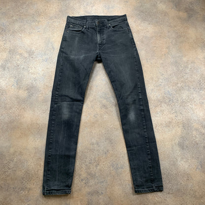 LEVI'S 512 Jeans W30 L32 Mens Slim Fit Tapered Grey