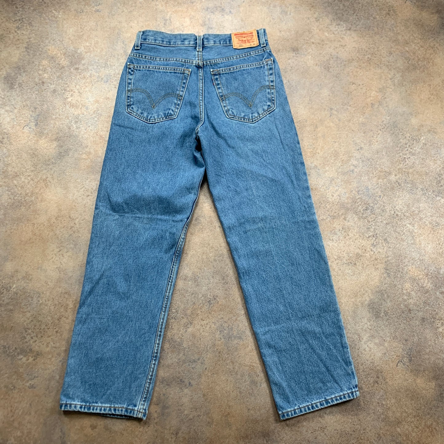Vintage LEVI'S 550 Jeans W28 L30 Mens Relaxed Fit Straight Blue 90s