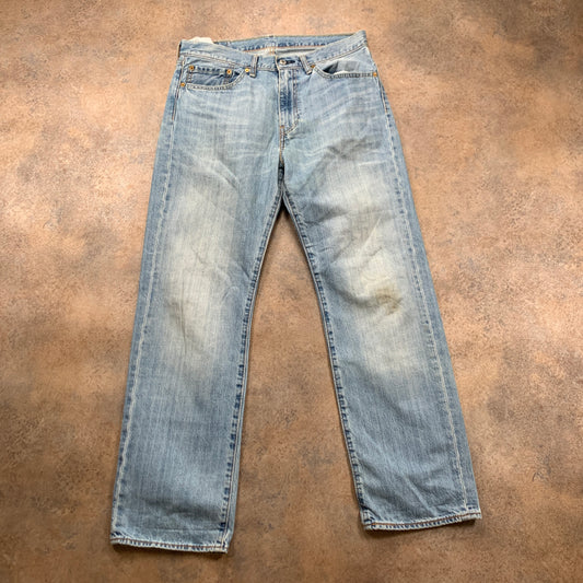 LEVI'S 751 Jeans W34 L32 Mens Regular Fit Straight Blue