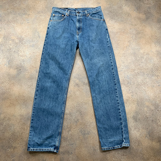 Vintage LEVI'S 607 Jeans W32 L32 Mens Regular Fit Straight Blue