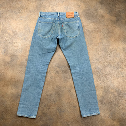 LEVI'S 512 Jeans W30 L30 Mens Slim Fit Tapered Blue