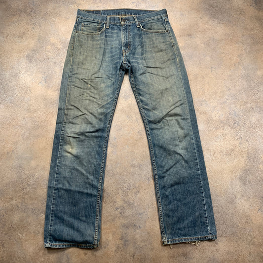 Vintage LEVI'S 559 Jeans W34 L32 Mens Regular Fit Straight Blue