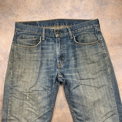 Vintage LEVI'S 559 Jeans W34 L32 Mens Regular Fit Straight Blue