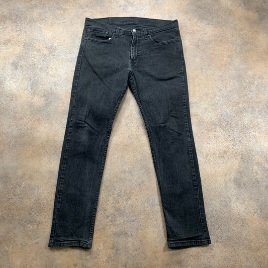LEVI'S 511 Jeans W34 L30 Mens Slim Fit Grey