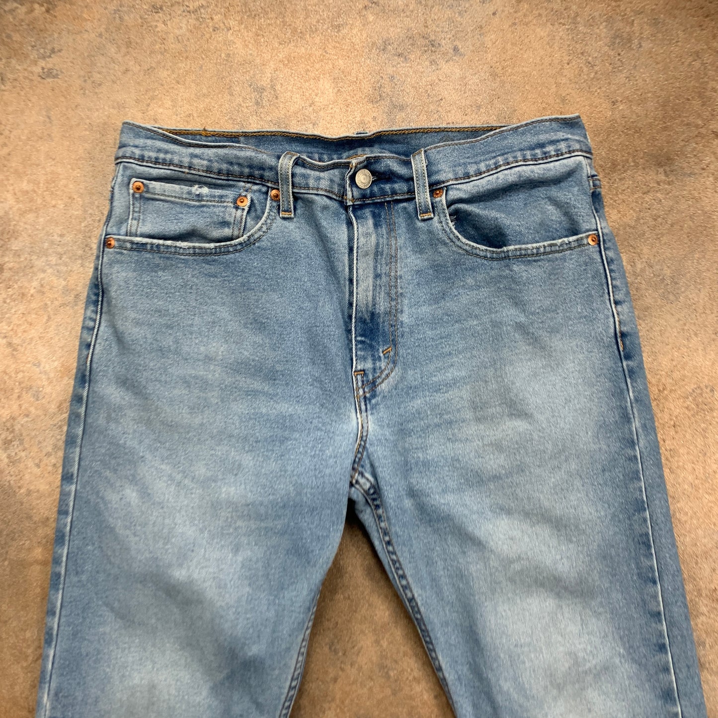 LEVI'S 512 Jeans W34 L30 Mens Slim Fit Tapered Blue