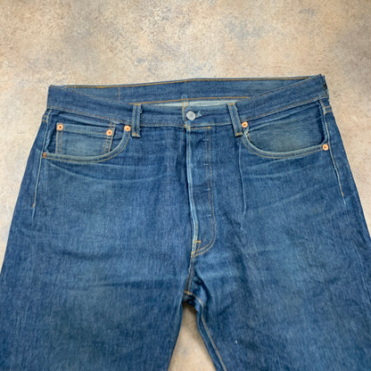 LEVI'S 501 Jeans W36 L31 Mens Regular Fit Straight Blue