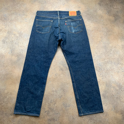 LEVI'S 501 Jeans W36 L31 Mens Regular Fit Straight Blue