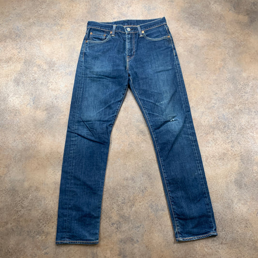 LEVI'S 508 Jeans W30 L31 Mens Slim Fit Straight Blue