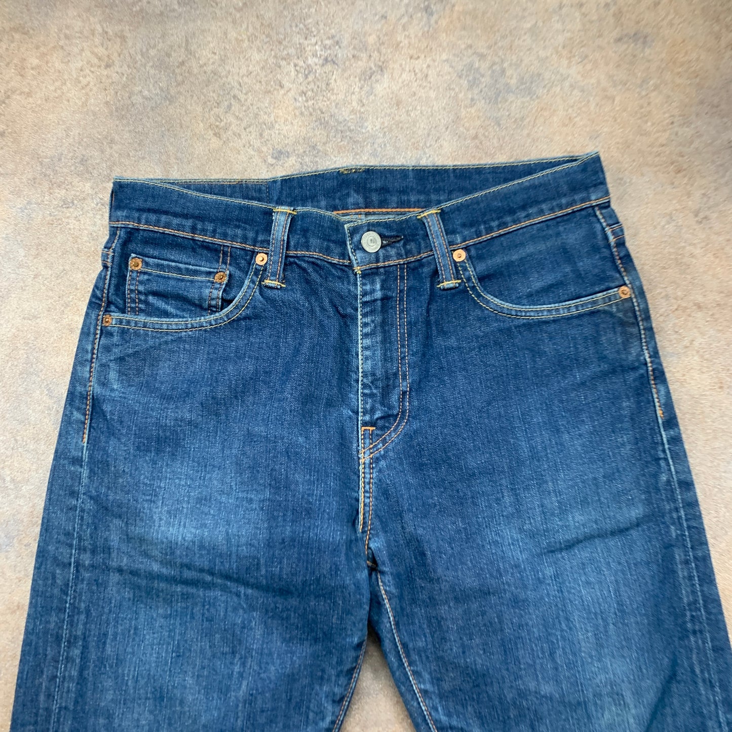 LEVI'S 508 Jeans W30 L31 Mens Slim Fit Straight Blue