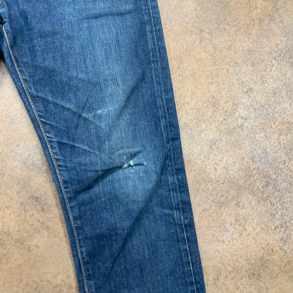 LEVI'S 508 Jeans W30 L31 Mens Slim Fit Straight Blue