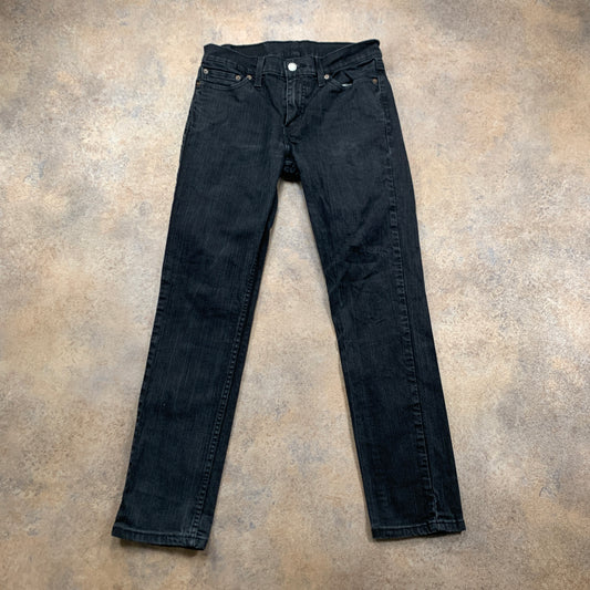 LEVI'S 511 Jeans W29 L29 Mens Slim Fit Grey