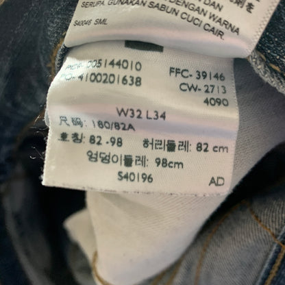 LEVI'S 514 Jeans W32 L34 Mens Regular Fit Straight Blue