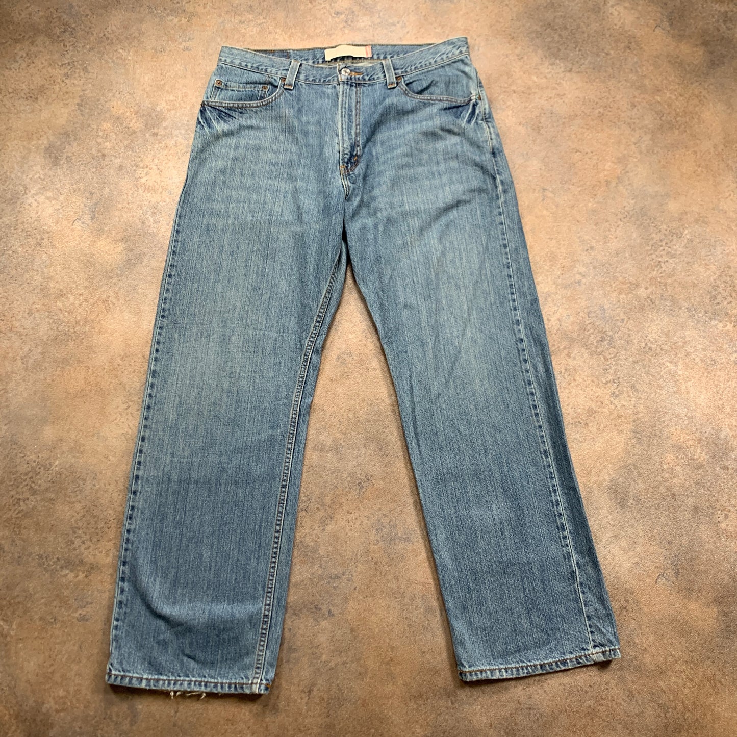 Vintage LEVI'S 569 Jeans W34 L32 Mens Relaxed Fit Straight Blue
