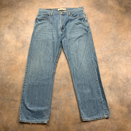 Vintage LEVI'S 569 Jeans W34 L32 Mens Relaxed Fit Straight Blue