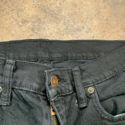LEVI'S 511 Jeans W30 L31 Mens Slim Fit Black