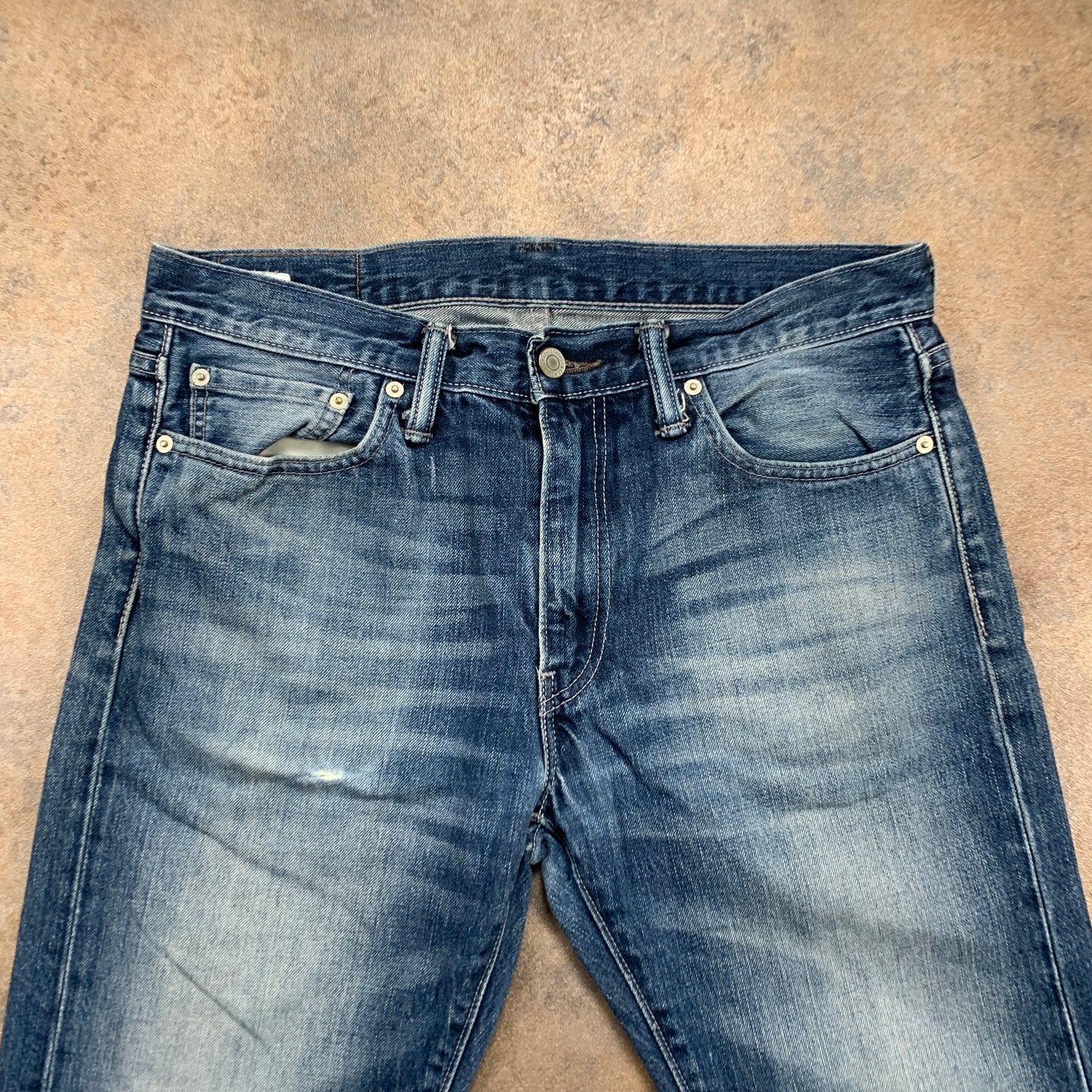 LEVI'S 513 Jeans W32 L29 Mens Slim Fit Blue