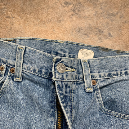 Vintage LEVI'S 557 Jeans W33 L30 Mens Relaxed Fit Straight Blue 90s