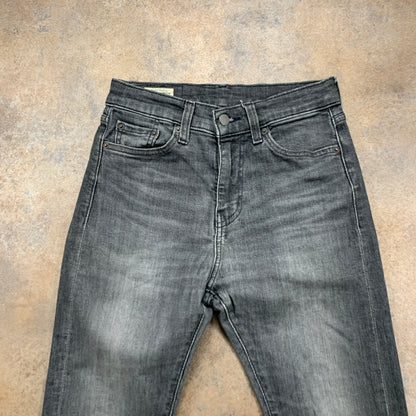 LEVI'S 510 Jeans W28 L30 Mens Skinny Fit Grey