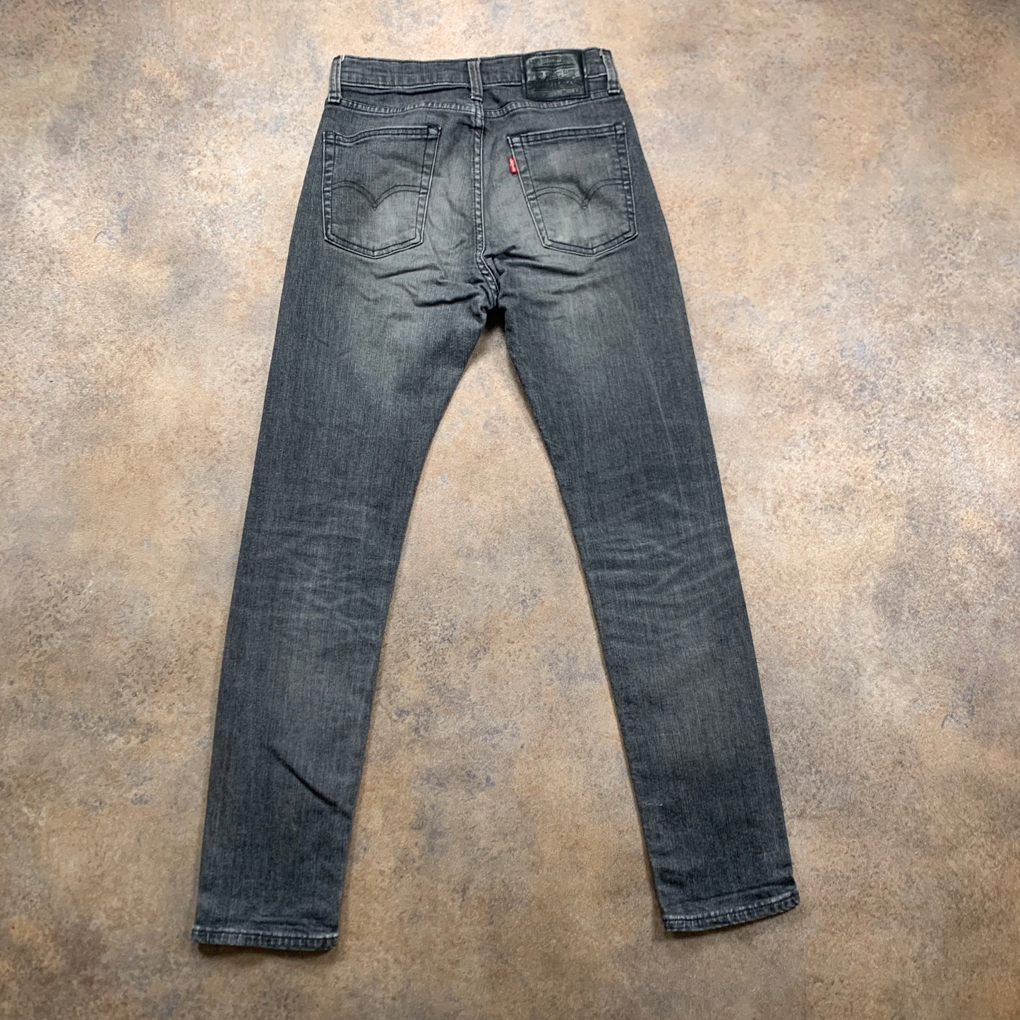 LEVI'S 510 Jeans W28 L30 Mens Skinny Fit Grey