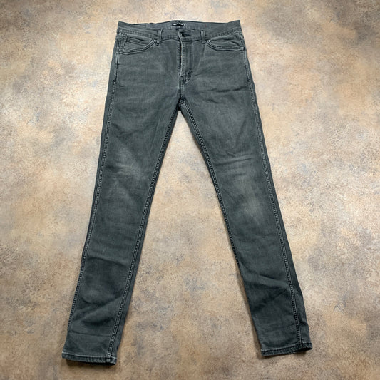 LEVI'S Line 8 Jeans W34 L33 Mens Skinny Fit Grey