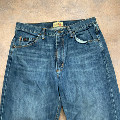 Vintage Wrangler Jeans W33 L34 Mens Relaxed Fit Straight Blue