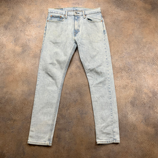 LEVI'S 512 Jeans W33 L31 Mens Slim Fit Tapered Blue