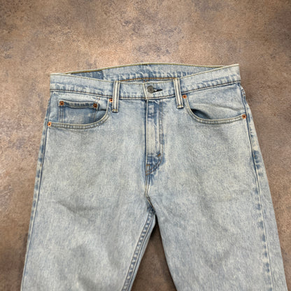 LEVI'S 512 Jeans W33 L31 Mens Slim Fit Tapered Blue