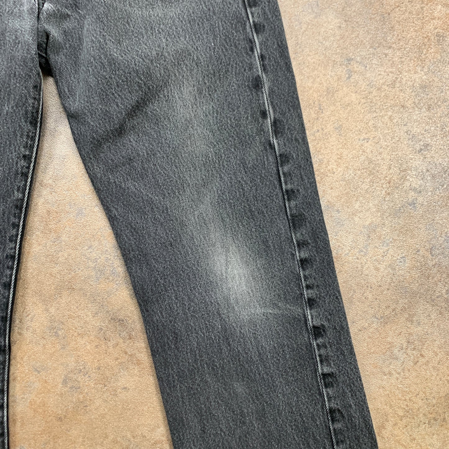 LEVI'S 501 Jeans W35 L31 Mens Regular Fit Straight Grey