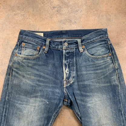 LEVI'S 501 Jeans W30 L24 Mens Regular Fit Straight Blue