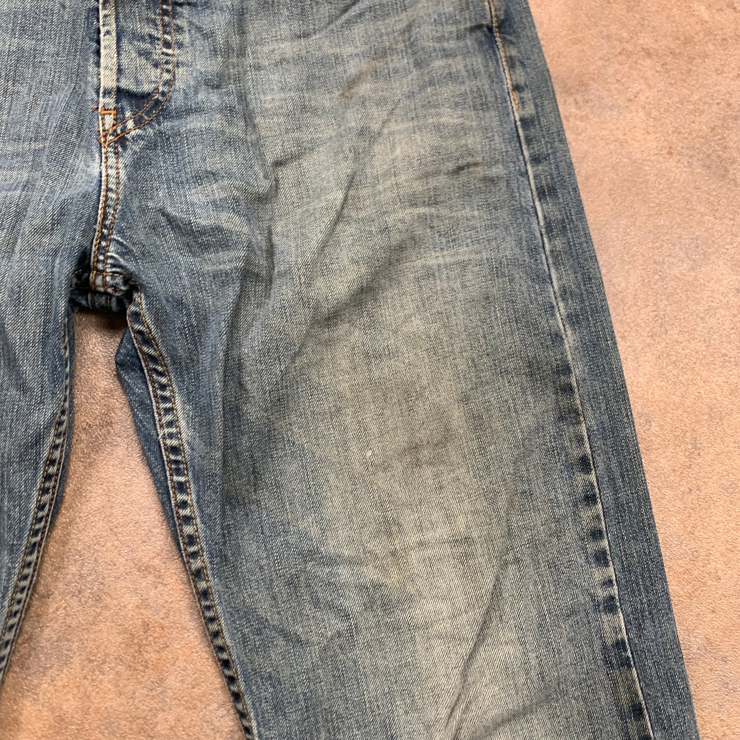 Vintage LEVI'S 758 Jeans W30 L34 Mens Relaxed Fit Straight Blue 90s