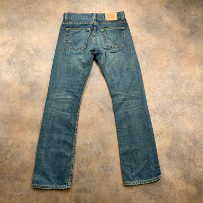 Vintage LEVI'S 506 Jeans W30 L32 Mens Regular Fit Straight Blue