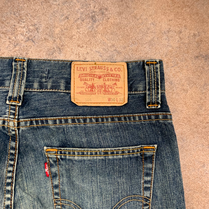 Vintage LEVI'S 506 Jeans W30 L32 Mens Regular Fit Straight Blue