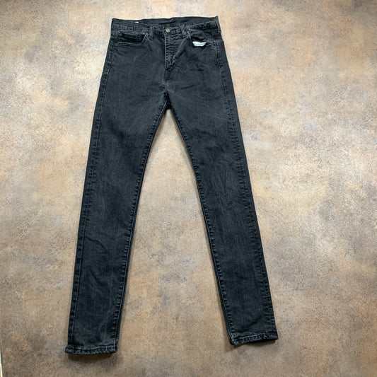 LEVI'S 510 Jeans W32 L33 Mens Skinny Fit Grey