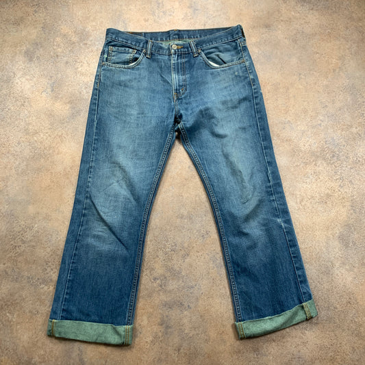 LEVI'S 527 Jeans W33 L26 Mens Bootcut Fit Blue