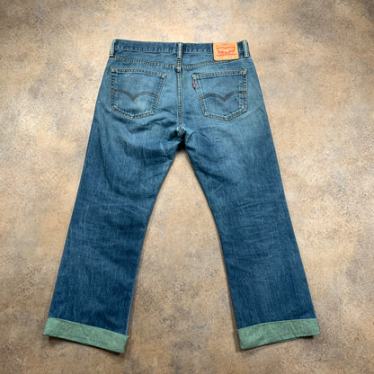 LEVI'S 527 Jeans W33 L26 Mens Bootcut Fit Blue