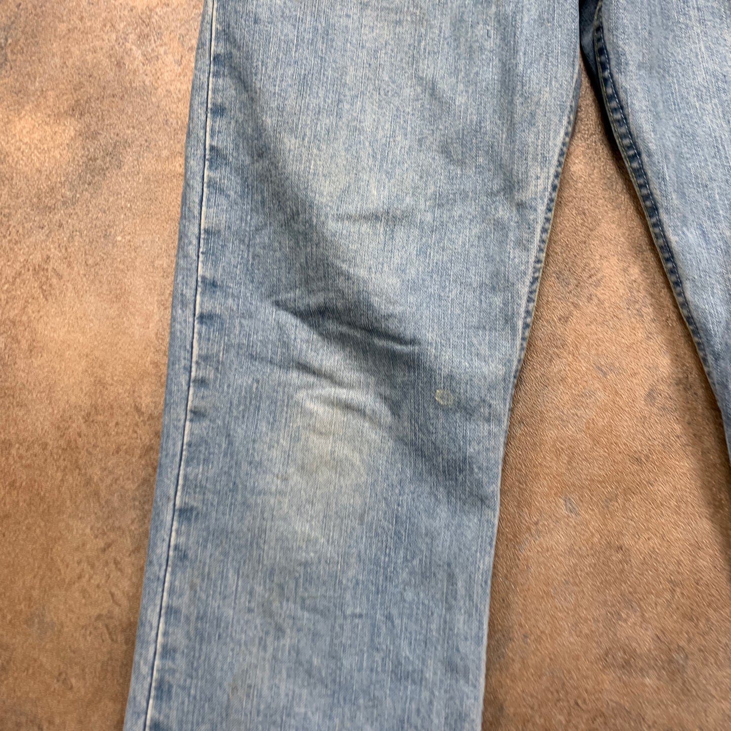 Vintage LEVI'S 507 Jeans W34 L32 Mens Bootcut Fit Blue