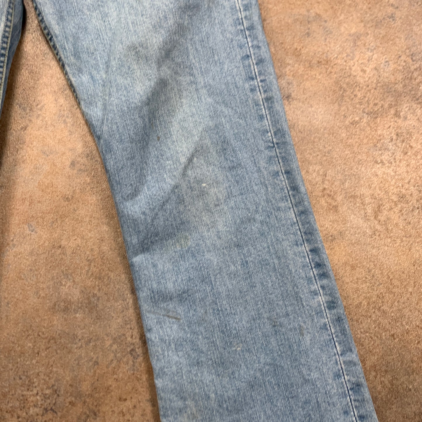 Vintage LEVI'S 507 Jeans W34 L32 Mens Bootcut Fit Blue