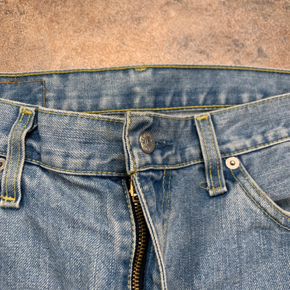 Vintage LEVI'S 507 Jeans W34 L32 Mens Bootcut Fit Blue