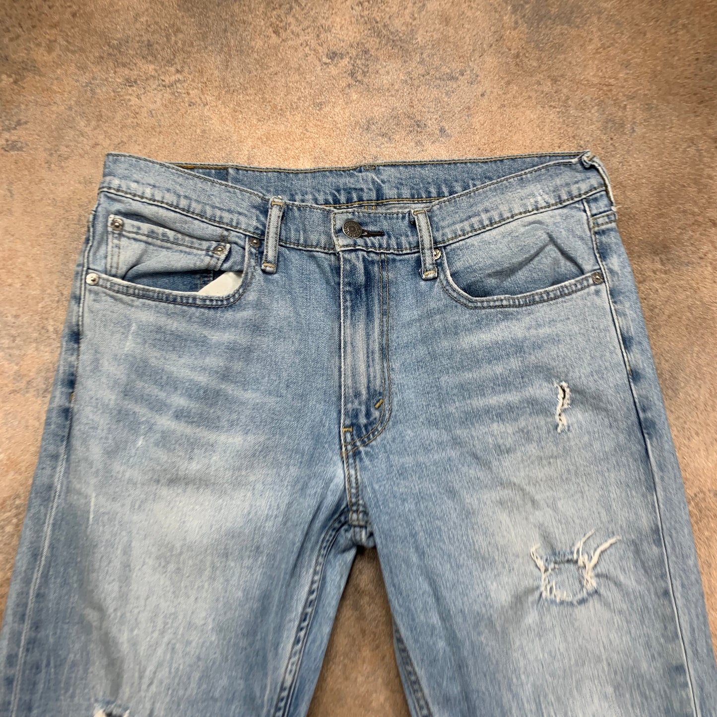 LEVI'S 511 Jeans W34 L33 Mens Slim Fit Blue